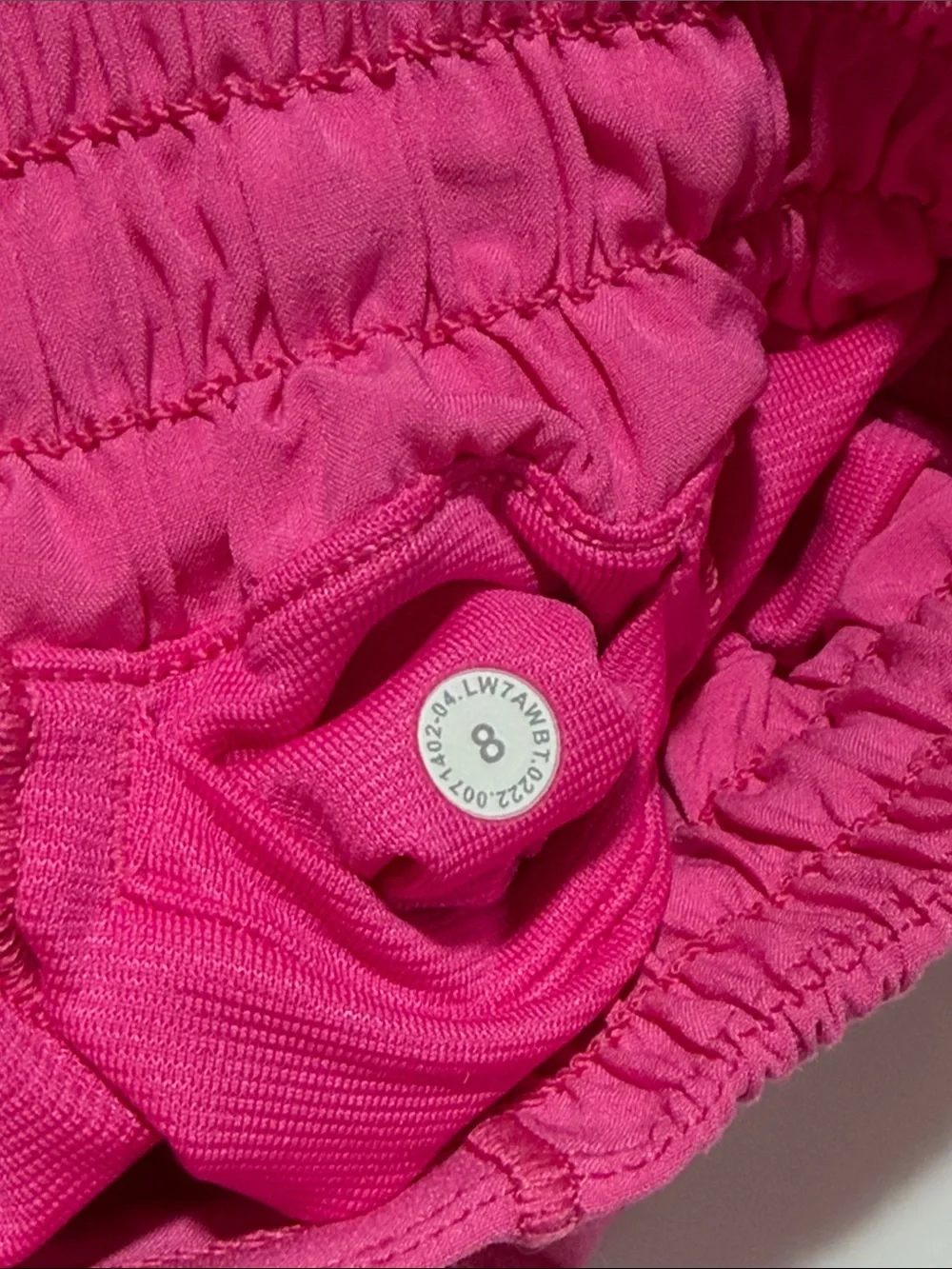 lululemon athletica Bright Hot Pink Run Shorts 8 - Picture 10 of 13